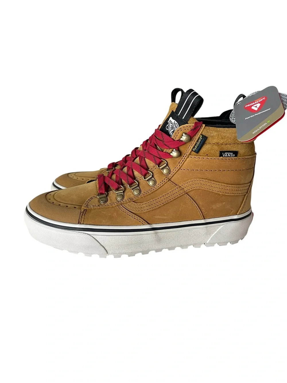 Vans MTE waterproof leather sneakers camel insulated for cold NEW 9.5